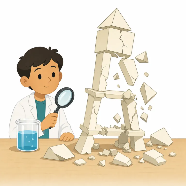 disproven（反証された・動詞）の覚え方イラスト — prove「証明する」が分かれば、dis- が付いた disprove は「正しくないと証明する」と取れます