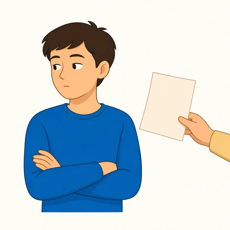 disregard（無視する・動詞）の覚え方イラスト — regard を「気にかける・重く見る」と知っていれば、dis- が付いた disregard はまず「気にかけない」と取れる