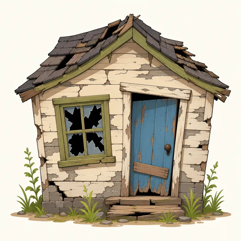 disrepairの覚え方イラスト
