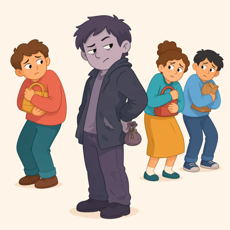 disreputable（評判が悪い・形容詞）の覚え方イラスト — reputation（評判）や reputable（評判のよい）を知っていれば、dis- が付いて「評判がよくない」と自然に取れる