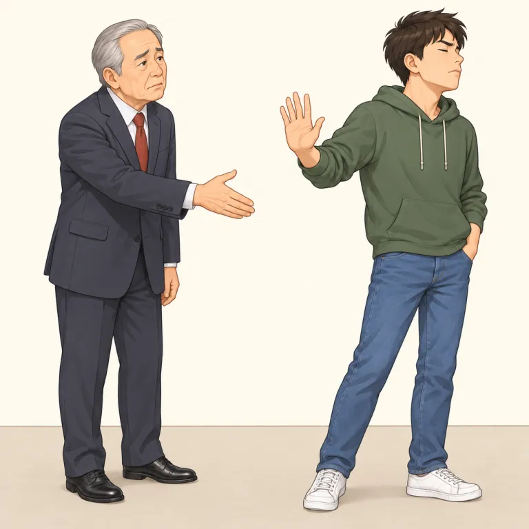 disrespect（敬意を欠く、軽んじる・verb）の覚え方イラスト
