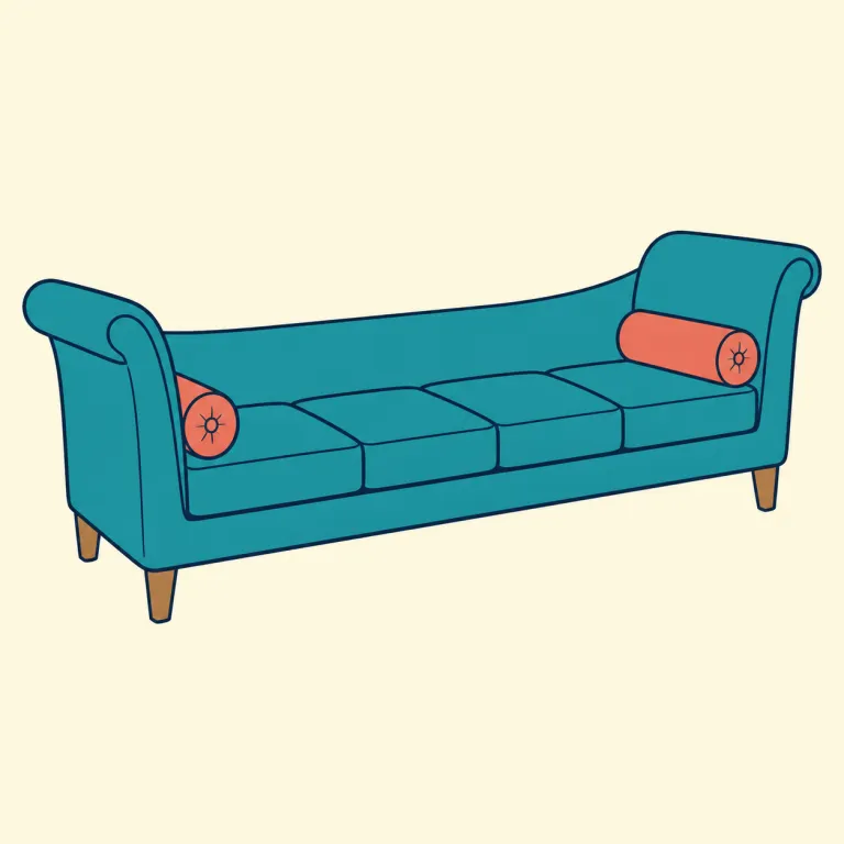 divan（長椅子・noun）の覚え方イラスト