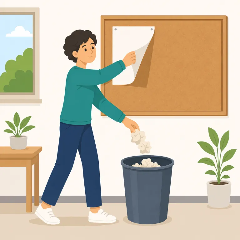 do away with（なくす、やめる・句動詞）の覚え方イラスト — away が入るので「向こうへやって消す」感覚でつかむと覚えやすい表現です