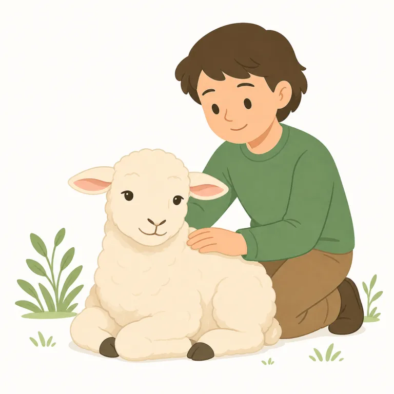 docile（従順な・形容詞）の覚え方イラスト