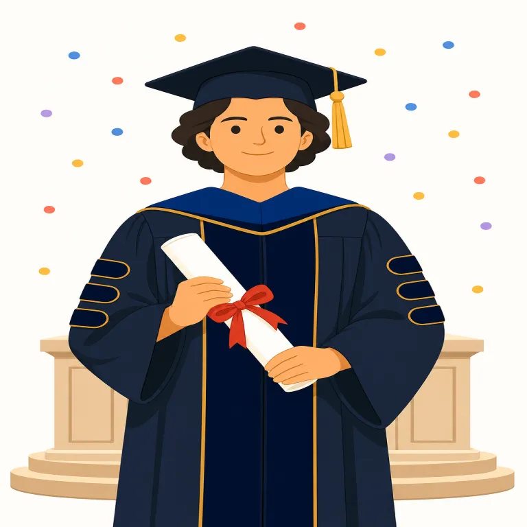 doctorate（博士号・名詞）の覚え方イラスト — doctorate は doctor を足場にすると覚えやすい