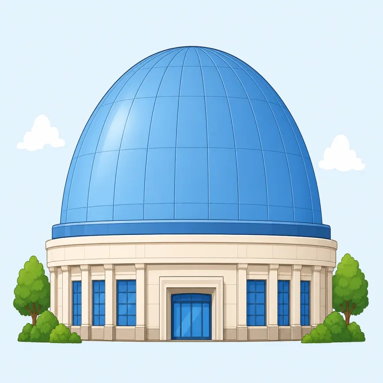 dome（ドーム・名詞）の覚え方イラスト