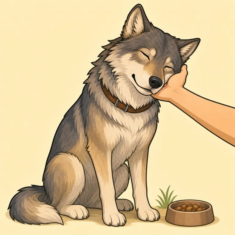 domestic（飼いならされた・adjective）の覚え方イラスト