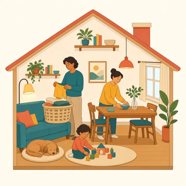 domesticity（家庭生活・名詞）の覚え方イラスト — まず domestic を確実に押さえると覚えやすいです