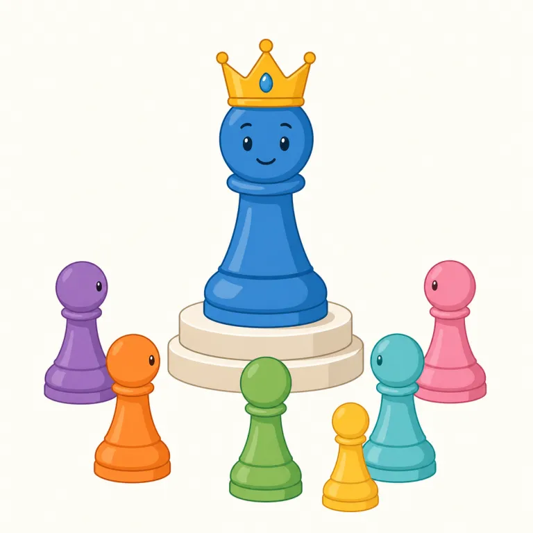 dominance（支配・名詞）の覚え方イラスト — dominance は dominate「支配する」と同じ語根を持つ名詞で、誰が場を握り、相手の行動や選択に強い影響を及ぼしているかに注目します