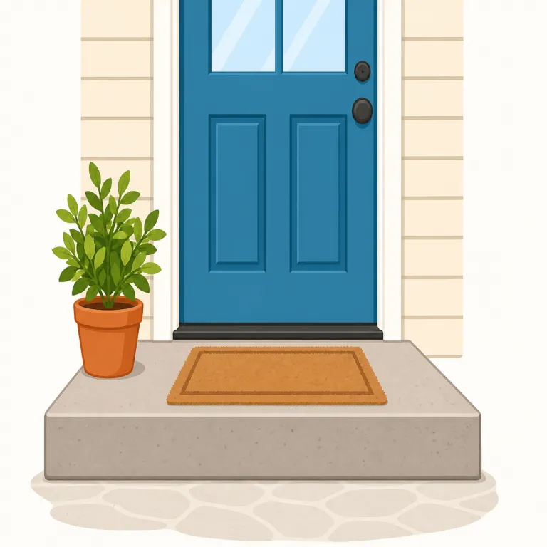 doorstepの覚え方イラスト
