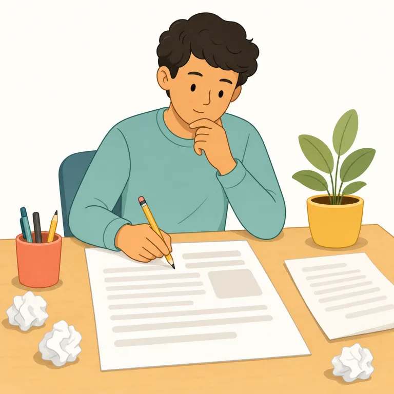 drafting（起草・noun）の覚え方イラスト