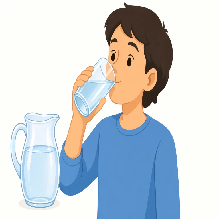 drinkable（飲める・形容詞）の覚え方イラスト — drink に -able が付いた形なので、readable「読める」や washable「洗える」と同じで、まず「飲むことができる」と機械的に分解できる