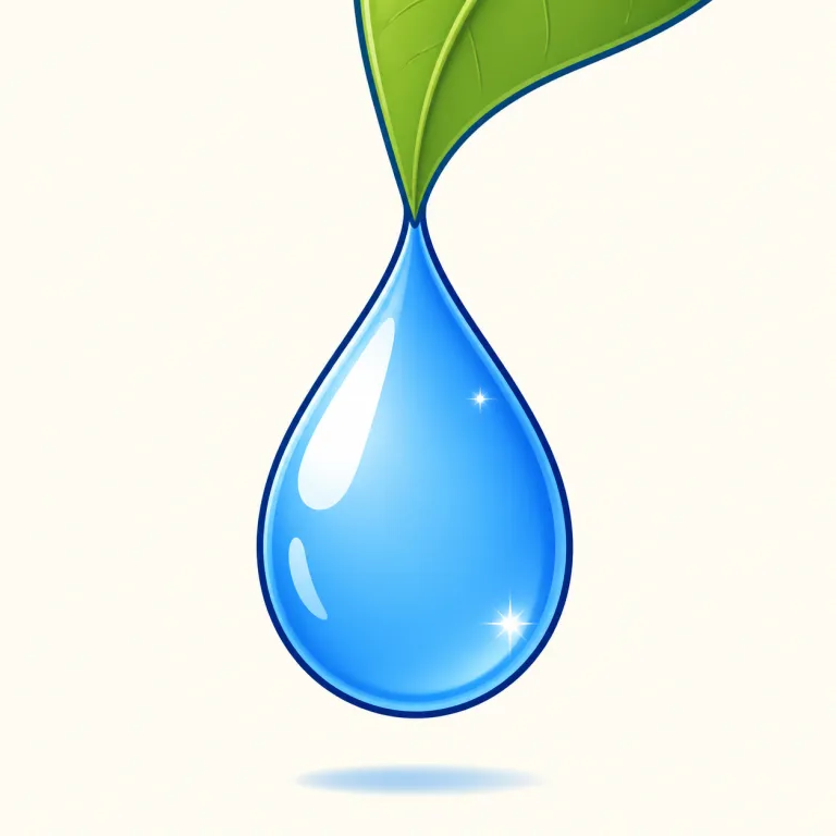 drop（しずく、一滴・noun）の覚え方イラスト