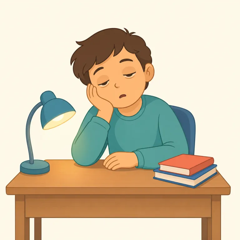 drowsiness（眠気・名詞）の覚え方イラスト — drowsiness は drowsy（眠そうな）に名詞化の -ness が付いた形と見ると覚えやすい