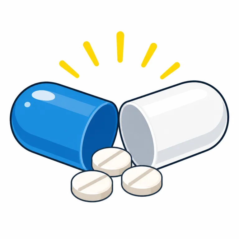 drug（医薬品・noun）の覚え方イラスト