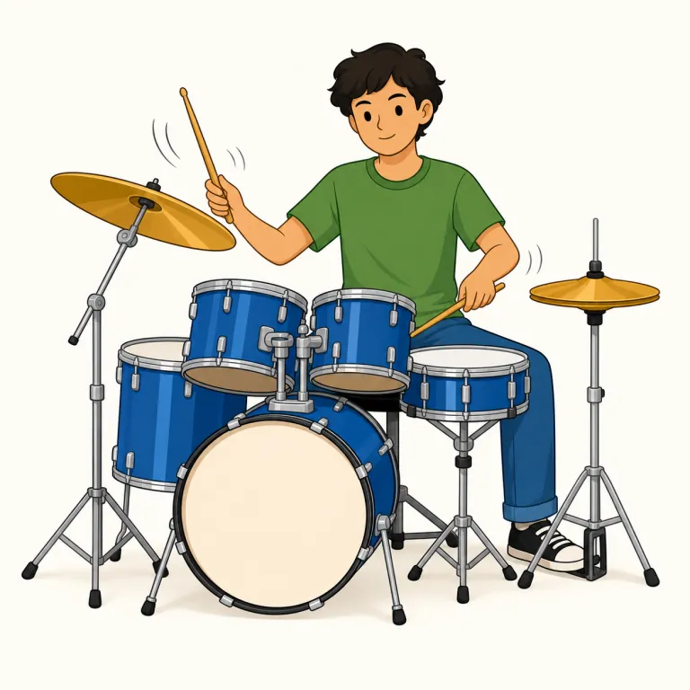 drummerの覚え方イラスト