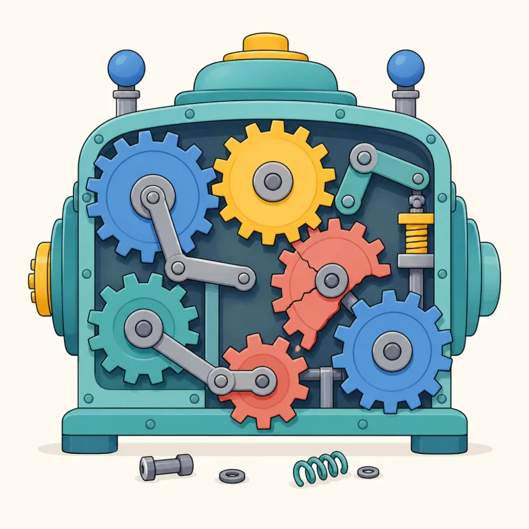 dysfunction（機能不全・名詞）の覚え方イラスト — まず function＝「機能・働き」を土台に置くと覚えやすいです