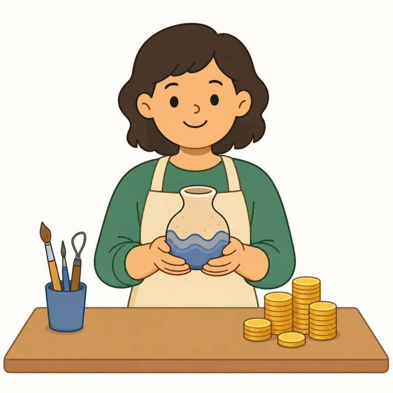 earn（稼ぐ、得る、獲得する・動詞）の覚え方イラスト — earn は「ただ手に入る」のではなく、work や effort の結果として「得る」語