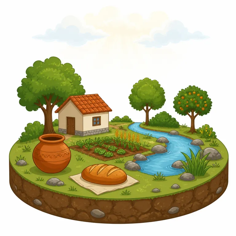 earthly（この世の・形容詞）の覚え方イラスト — earth が「地球・地面」なら、earthly はまず「地上の／この世の」と取ると覚えやすいです
