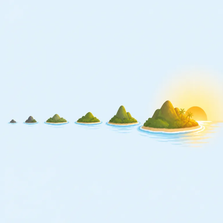 easternmost（最東端・形容詞）の覚え方イラスト — east を知っていれば、eastern は「東の」、そこに most が付いて「いちばん東」と段階的に取れる