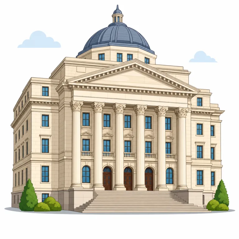 edifice（建物・noun）の覚え方イラスト