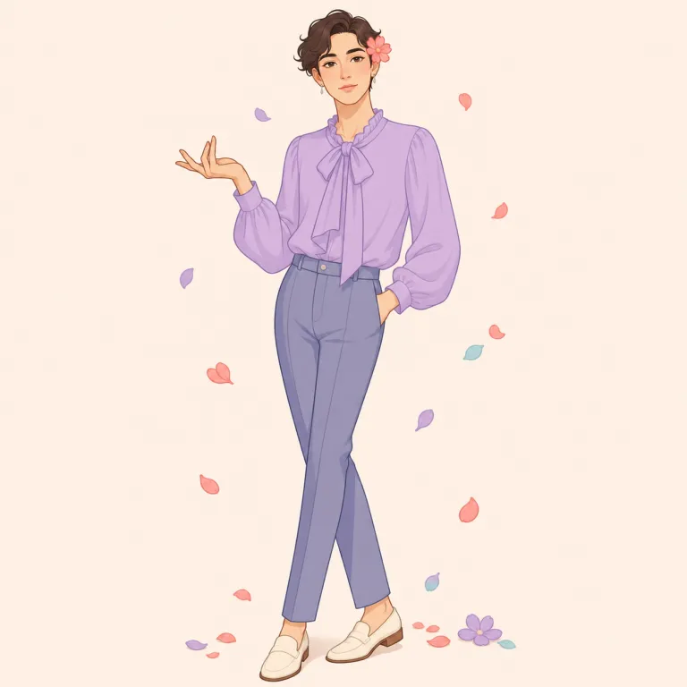 effeminate（女性的な・形容詞）の覚え方イラスト — feminine「女性らしい」を知っていれば、effeminate はまず fem- を見て「女性っぽさ」に結びつけると覚えやすいです