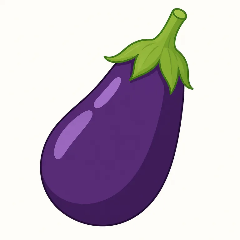 eggplant（ナス・名詞）の覚え方イラスト — egg と plant という超基本語の組み合わせなので、まず形を分解して覚えると定着しやすいです