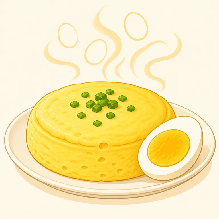 eggy（卵っぽい・形容詞）の覚え方イラスト — まず基本語 egg をそのまま見抜く