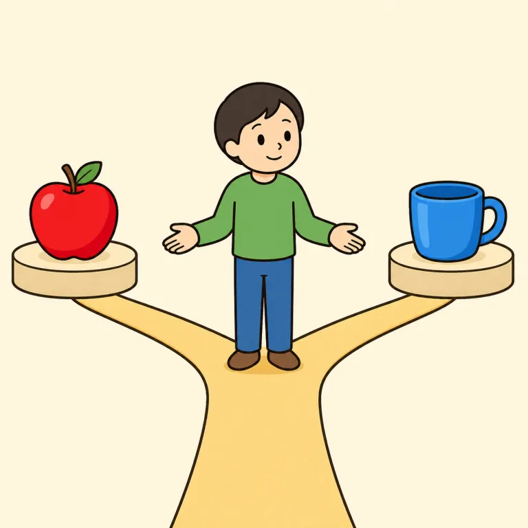 either（または・conjunction）の覚え方イラスト