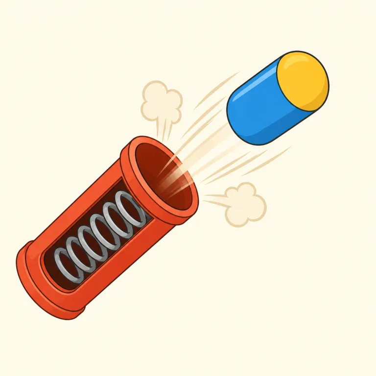 ejection（射出・noun）の覚え方イラスト
