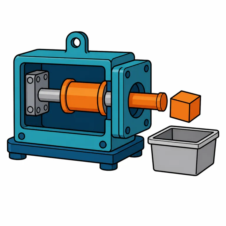 ejector（排出装置・noun）の覚え方イラスト