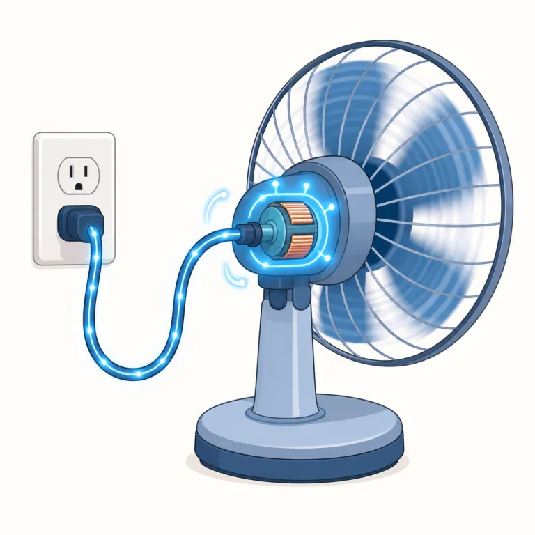 electrically（電気で・副詞）の覚え方イラスト — まず electric「電気の」が核