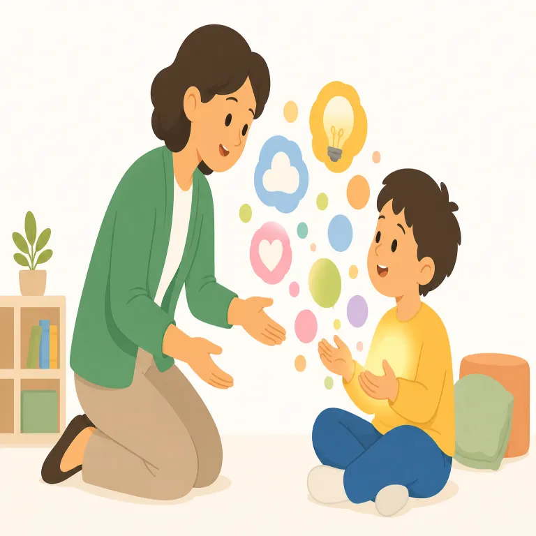 elicit（引き出す・動詞）の覚え方イラスト — elicit は単独で丸暗記するより、`elicit a response` `elicit information` `elicit a confession` の形で覚えると定着し…