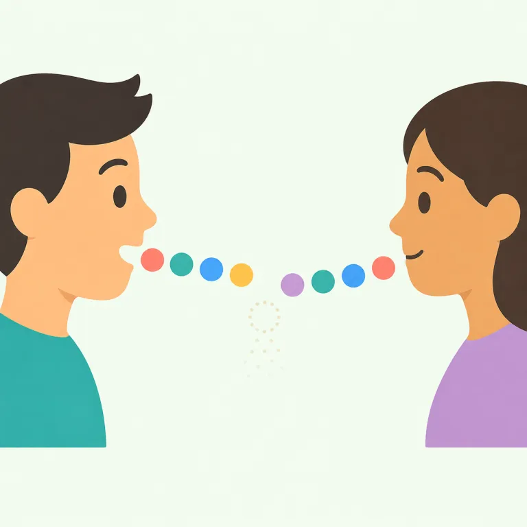 elision（音の脱落、省音・名詞）の覚え方イラスト — elision は「省略」全般ではなく、速い会話で音がつながるうちに一部が聞こえなくなる場面と結びつけると残りやすい