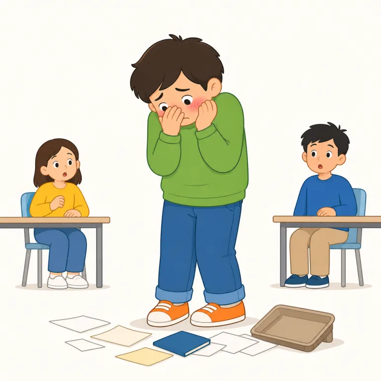 embarrassingの覚え方イラスト