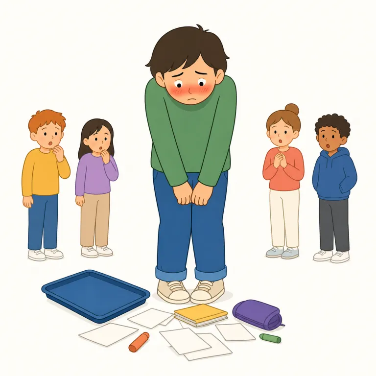 embarrassinglyの覚え方イラスト