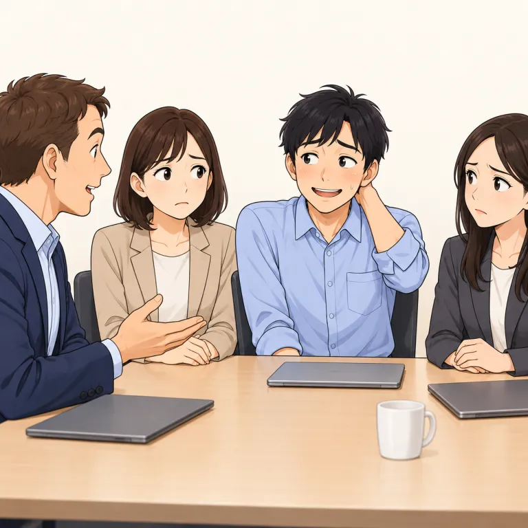 embarrassment（当惑、困惑・noun）の覚え方イラスト