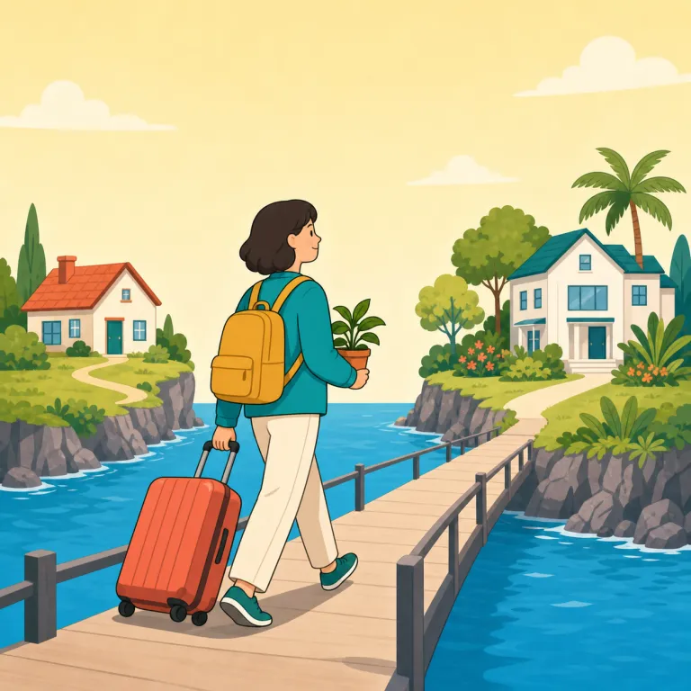 emigrate（移住する・動詞）の覚え方イラスト — migrate（移動する）を知っていれば土台になります