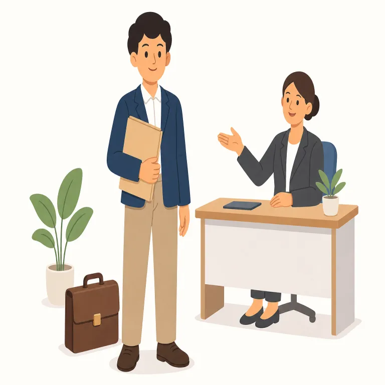 employable（雇用可能・形容詞）の覚え方イラスト — employable は、まず employ「雇う」を確実に土台にすると覚えやすいです