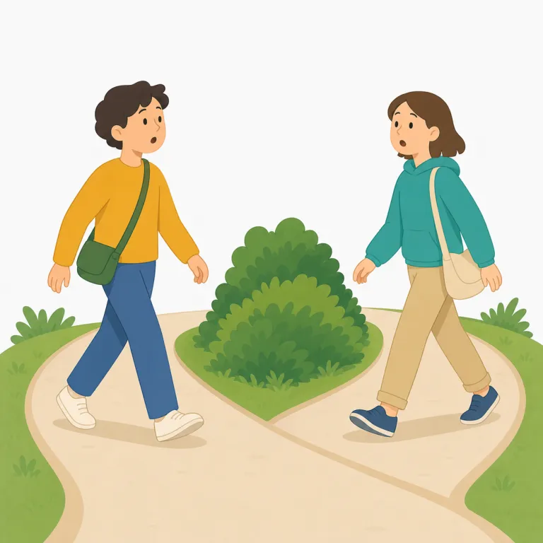 encounter（遭遇・動詞）の覚え方イラスト — encounter は meet より硬めで、「予定していなかった相手・出来事・問題にぶつかる」とまとめて覚えると残りやすいです