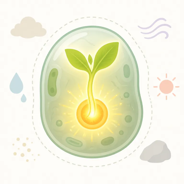 endogenous（内因性の・形容詞）の覚え方イラスト — まず対義語の exogenous（外因性の）とセットで覚えると定着しやすい語