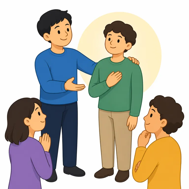 endorser（推薦人・名詞）の覚え方イラスト — endorser は endorse（支持する・推薦する）する人