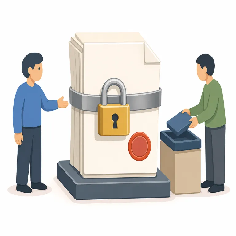 enforceability（強制力・名詞）の覚え方イラスト — enforce が分かれば核はつかみやすい語です