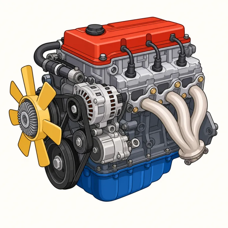 engine（エンジン・名詞）の覚え方イラスト