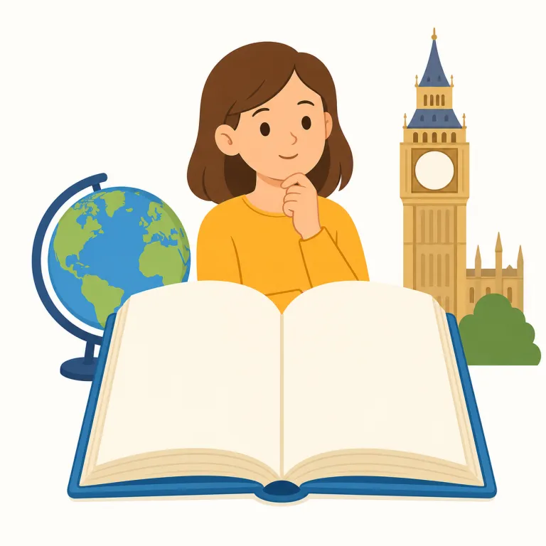 english の意味を表すイラスト
