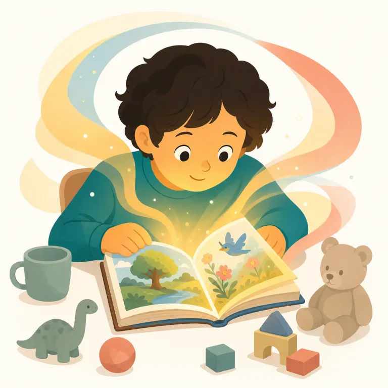 engrossing（夢中にさせる、引き込まれるような・形容詞）の覚え方イラスト — ただの interesting は「興味深い」ですが、engrossing はそこから一段進んで、「注意を全部さらって、周囲を忘れるほど引き込む」強さ…
