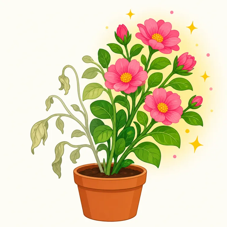 enhance（高める・動詞）の覚え方イラスト — en- は「〜にする」の接頭辞として enrich, enlarge などにも出るので、「何かをもっと良くする」方向の語だと押さえると覚えやすい