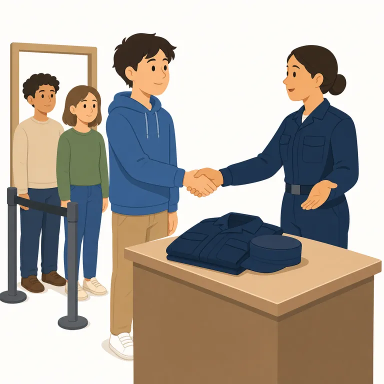 enlistment（入隊・名詞）の覚え方イラスト — enlistment は enlist を中心に覚えると定着しやすいです