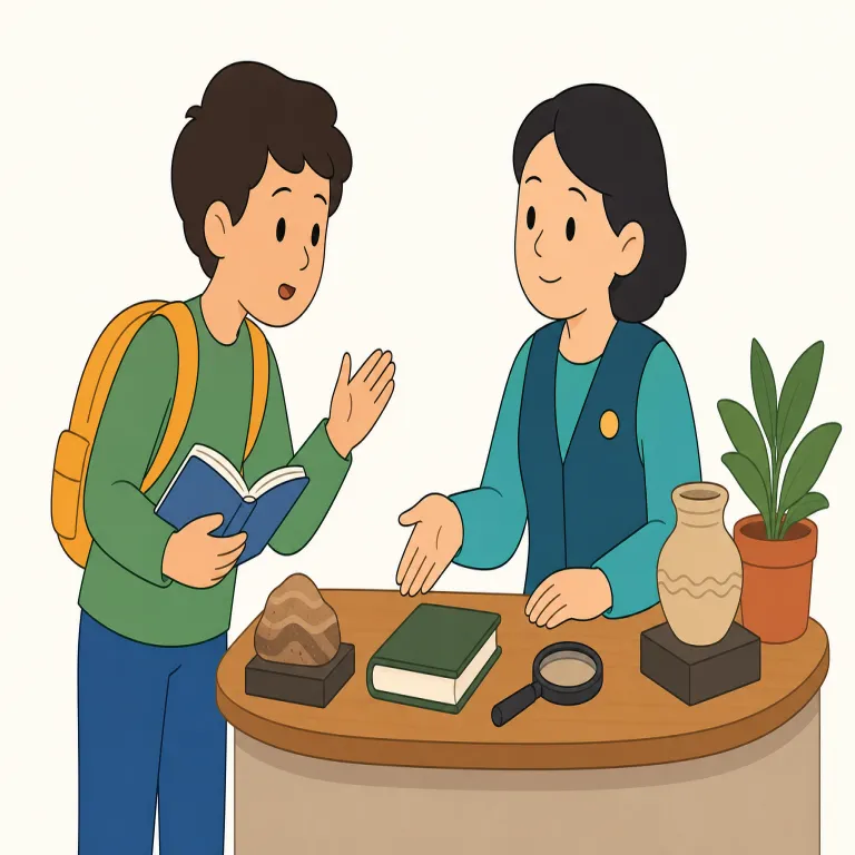 enquiring（尋ねる・動詞）の覚え方イラスト — まず核は inquire / enquire = 「尋ねる・問い合わせる」