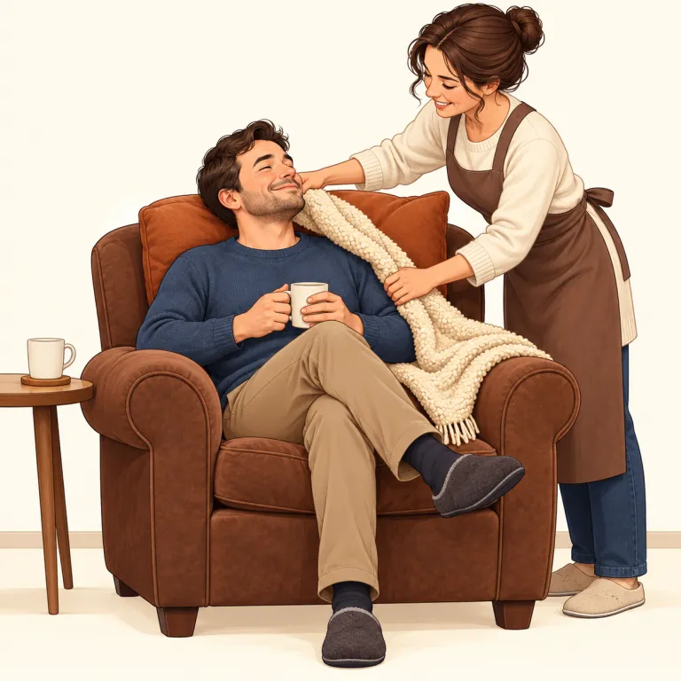 ensconce（据える・verb）の覚え方イラスト
